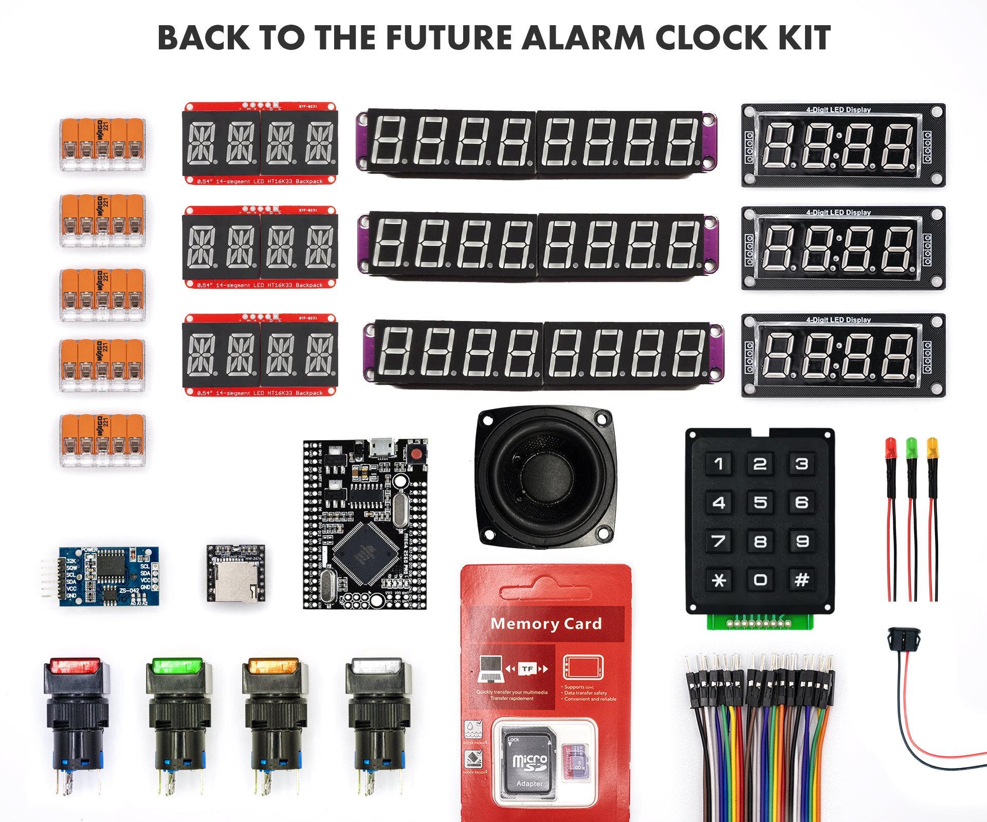 Retour Vers Le Futur - Circuit temporel Réveil
