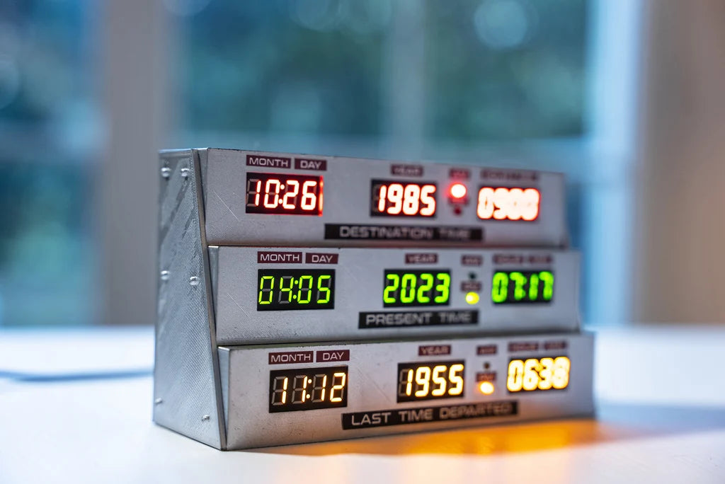 Back to the Future - Mini Clock