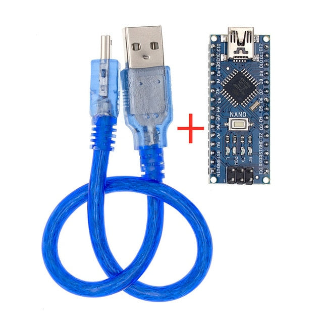 Nano board + USB - Mini USB Cable