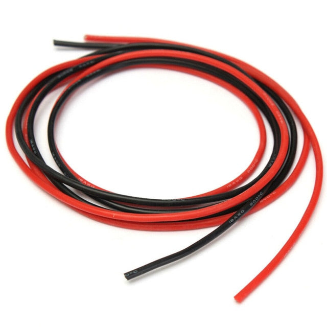 10m - Black and red wire 0.5mm².